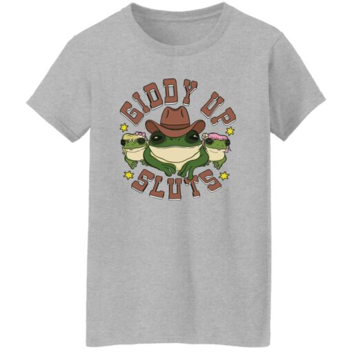 Cowboy Frog giddy up sluts shirt