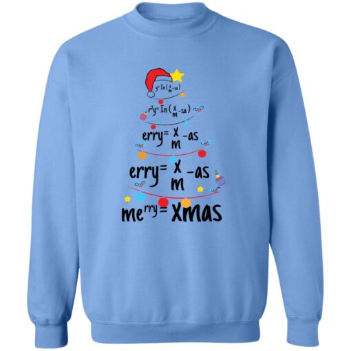 Mathematician Christmas Tree sweatshirt