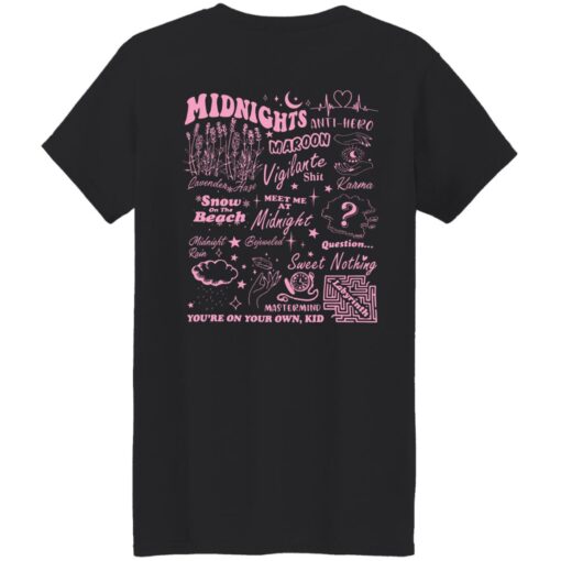 Midnights Tracklist meet me at midnight shirt