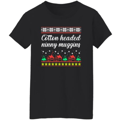 Cotton headed ninny muggins Christmas sweater