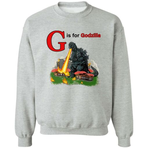 G is for Godzilla shirt