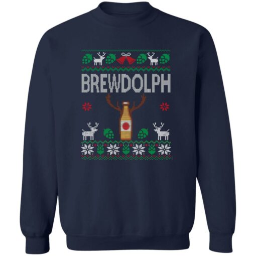 Brewdolph Christmas sweater