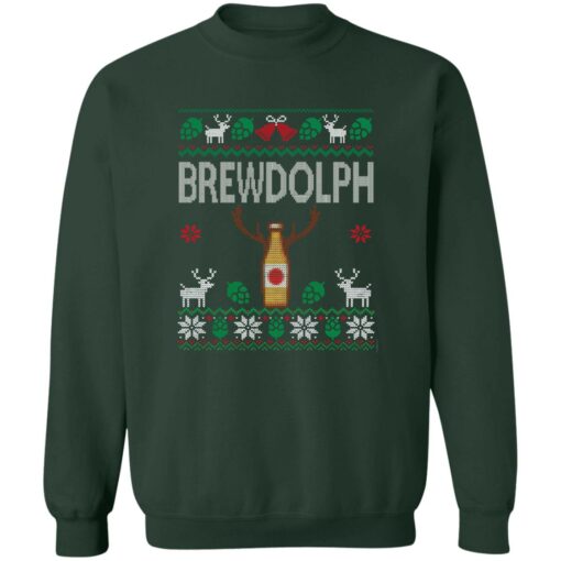 Brewdolph Christmas sweater