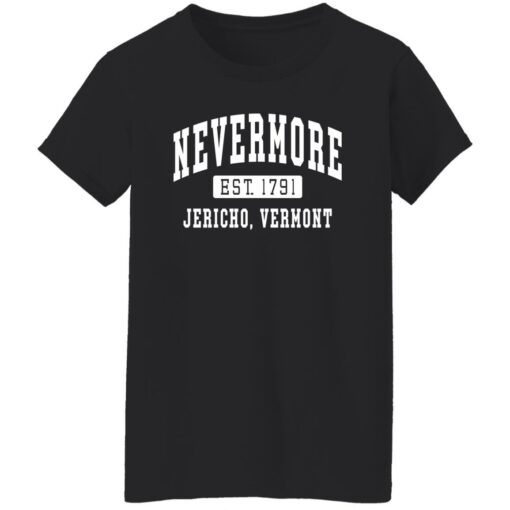 Addams Nevermore est 1791 Jericho Vermont shirt