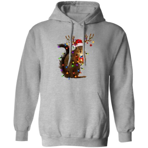 Christmas Squirrel Lights Christmas sweatshirt