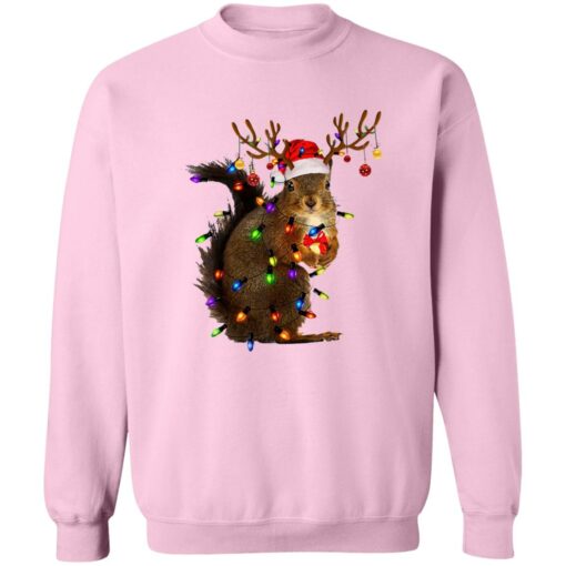 Christmas Squirrel Lights Christmas sweatshirt