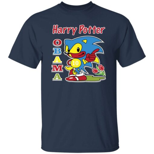 Sonic harry potter Ob*ma shirt