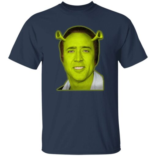 Shrek Olas cage shirt
