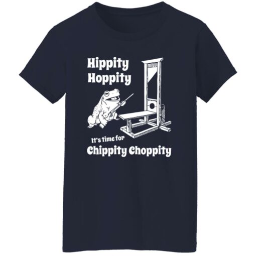 Frog hippity hoppity it’s time for chippity choppity shirt