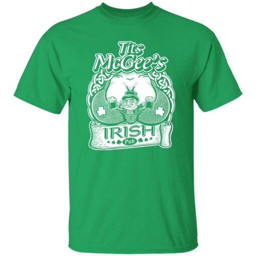 Tits McGee’s irish pub St Patrick’s day shirt