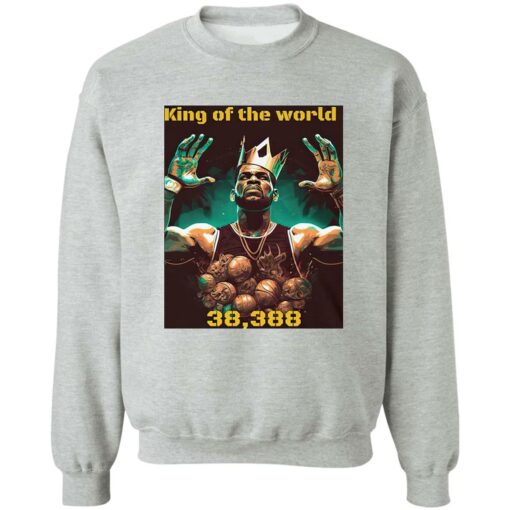 Lebron King Of The World 38388 Shirt