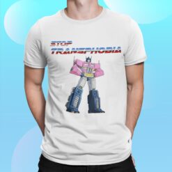 Stop Transphobia Transformer Shirt