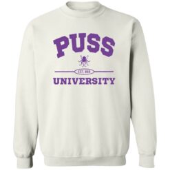 Puss University sweatshirt