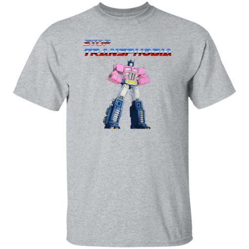 Transformer Stop Transphobia Shirt