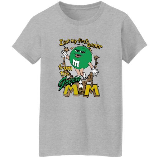I Got My First Boner From The Green M And M Shirt