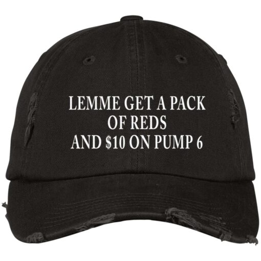 Get A Pack Of Reds And $10 On Pump Embroidery Hat