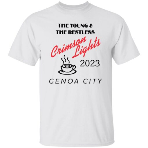 The Young And The Restless Crimson Lights 2023 Genoa City Shirt