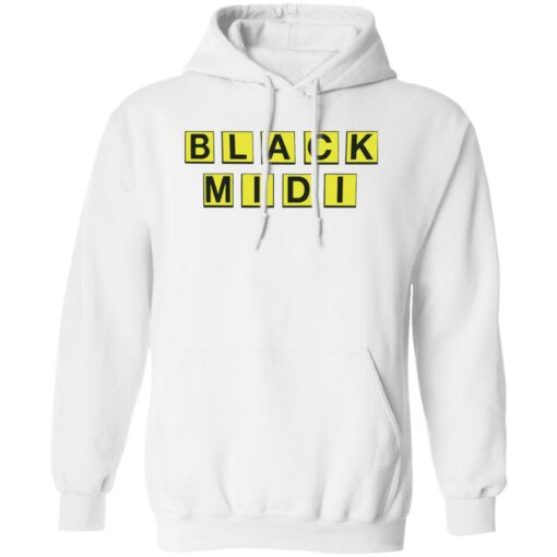 Black Midi Waffle House Shirt
