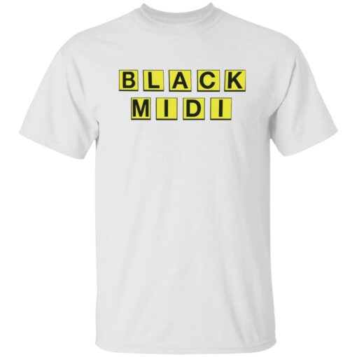 Black Midi Waffle House Shirt