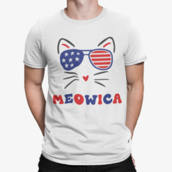 4th of July Cat Meowica shirt