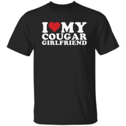 I Love My Cougar Girlfriend Shirt