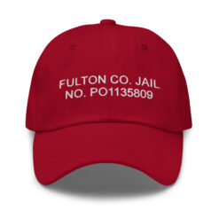 Trump Fulton Co. Jail No. P01135809 Hat