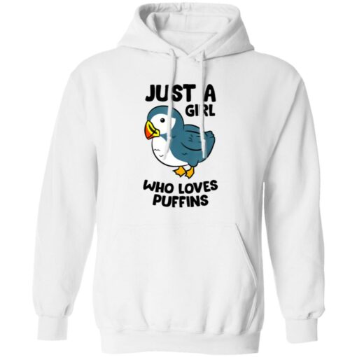 Birds Just A Girl Who Loves Puffins Shirt
