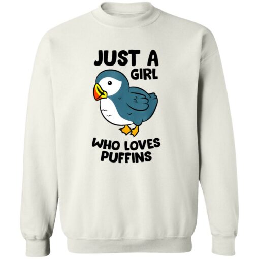 Birds Just A Girl Who Loves Puffins Shirt