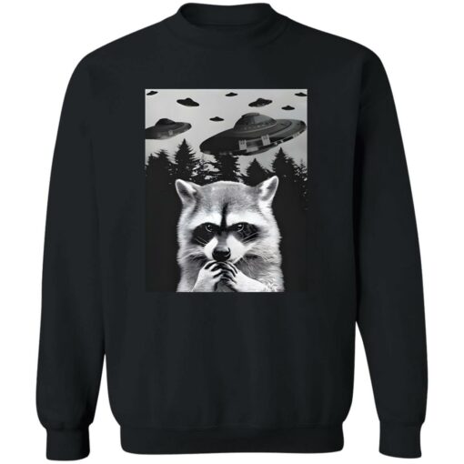 UFO Raccoon Selfie Shirt