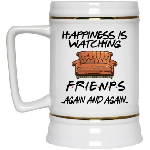 Happiness Is Watching Friends Again and Again Mug