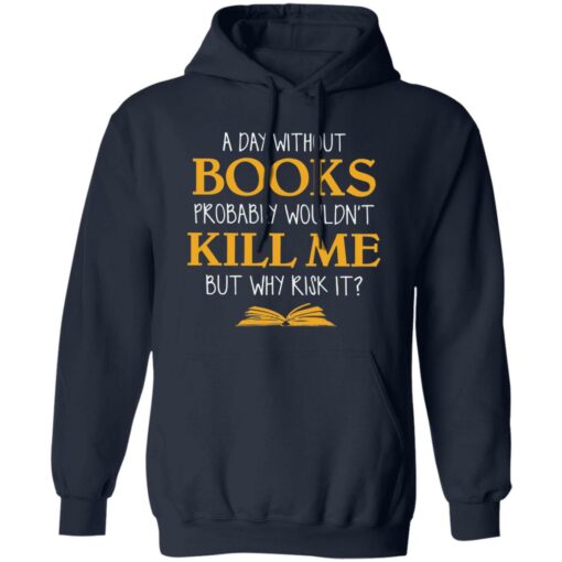 A Day Without Books Probably Wouldn't Kill Me But Why Risk It Shirt