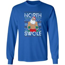 Jacked Santa Claus North Swole Christmas Sweater