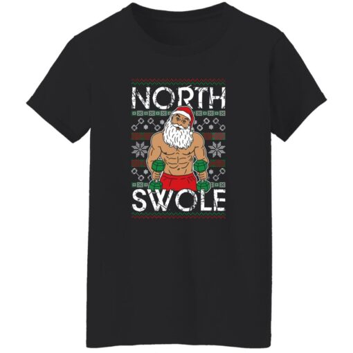 Jacked Santa Claus North Swole Christmas Sweater