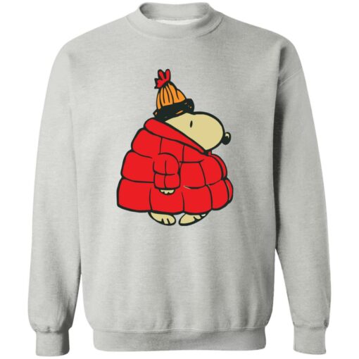 Snopy Puffer Coat Sweatshirt