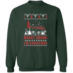 Merry drunk i'm Christmas sweater
