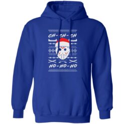 Jason Voorhees santa Ch Ch Ch Ho Ho Ho Christmas sweater