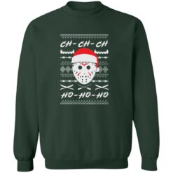 Jason Voorhees santa Ch Ch Ch Ho Ho Ho Christmas sweater