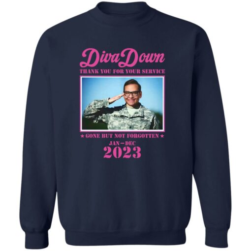 George Santos Diva Down Thank You For Your Service Shirt