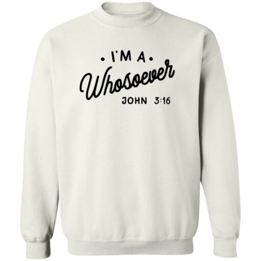 Women’s I’m A Whosoever John 3 16 Print Casual Sweatshirt