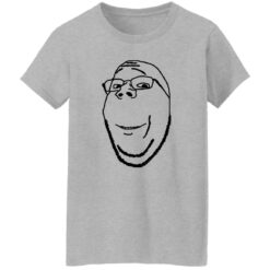 Smiling Wholesome Wojak Soyjak Shirt