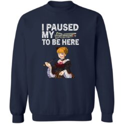 I Paused My Umineko When They Cry To Be Here Shirt