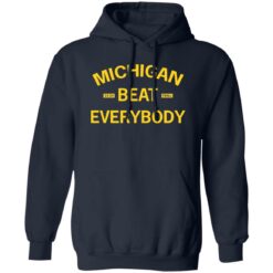 Michigan Beat Everybody 23-24 Football Shirt