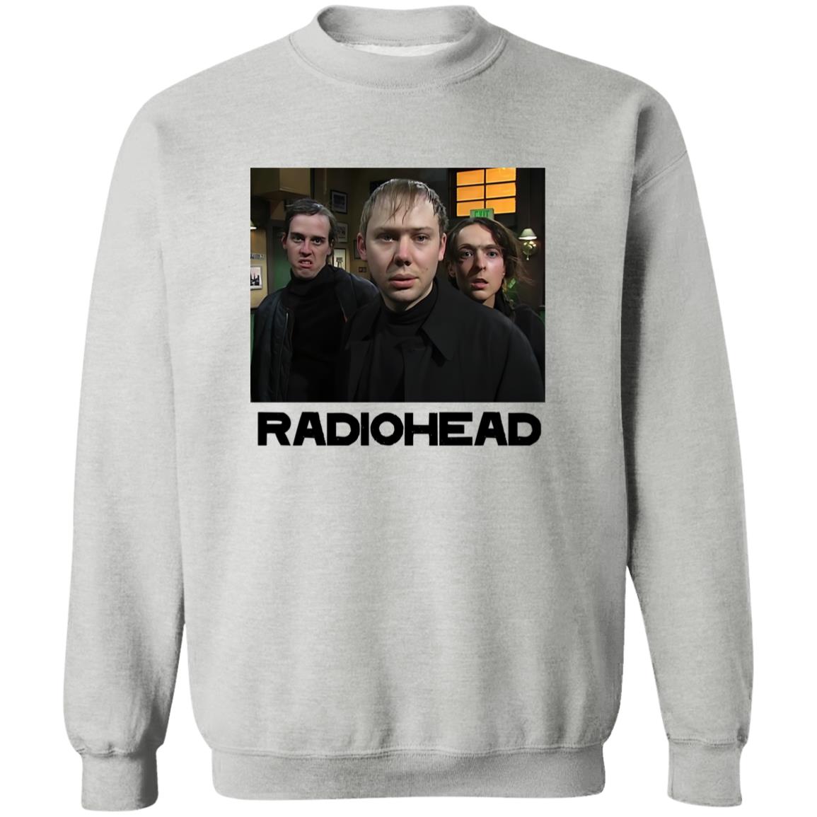 トップス radio head But i ma creep L/S T-shirt XL Radiohead Rock Newest TShirt for Men But I'm a Creep Basic T Shirt