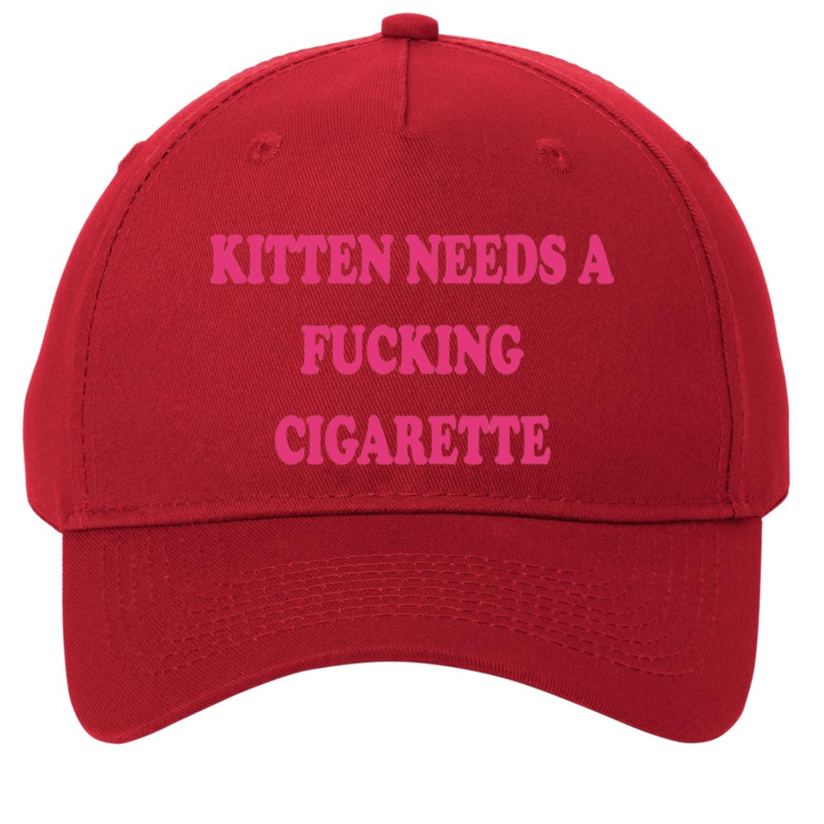 Kitten Needs A F*cking Cigarette Hat