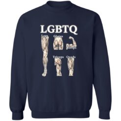 LGBTQ Legs Glutes Biceps Tricpes Quads Shirt