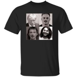 Trump Zach Bryan Morgan Wallen And Koe Wetzel Mug Shot Shirt