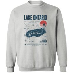 Lake Ontario The Great Lakes Freshwater Sea Shirt