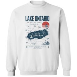 Lake Ontario The Great Lakes Freshwater Sea Shirt