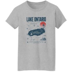 Lake Ontario The Great Lakes Freshwater Sea Shirt